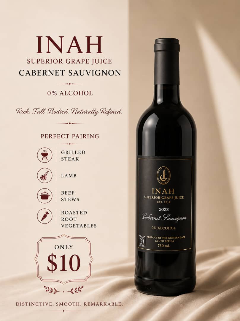Inah Superior Grape Juice Cabernet Sauvignon (0% Alcohol)